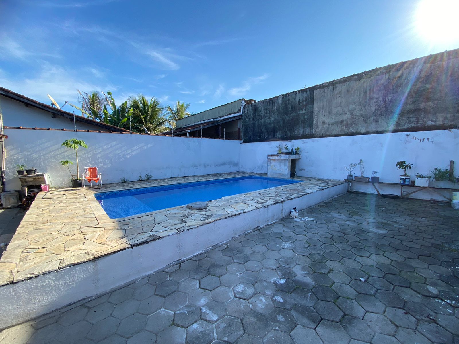 CASA COM PISCINA LADO PRAIA - ITANHAÉM/SP - 1000 M DO MAR - foto 13