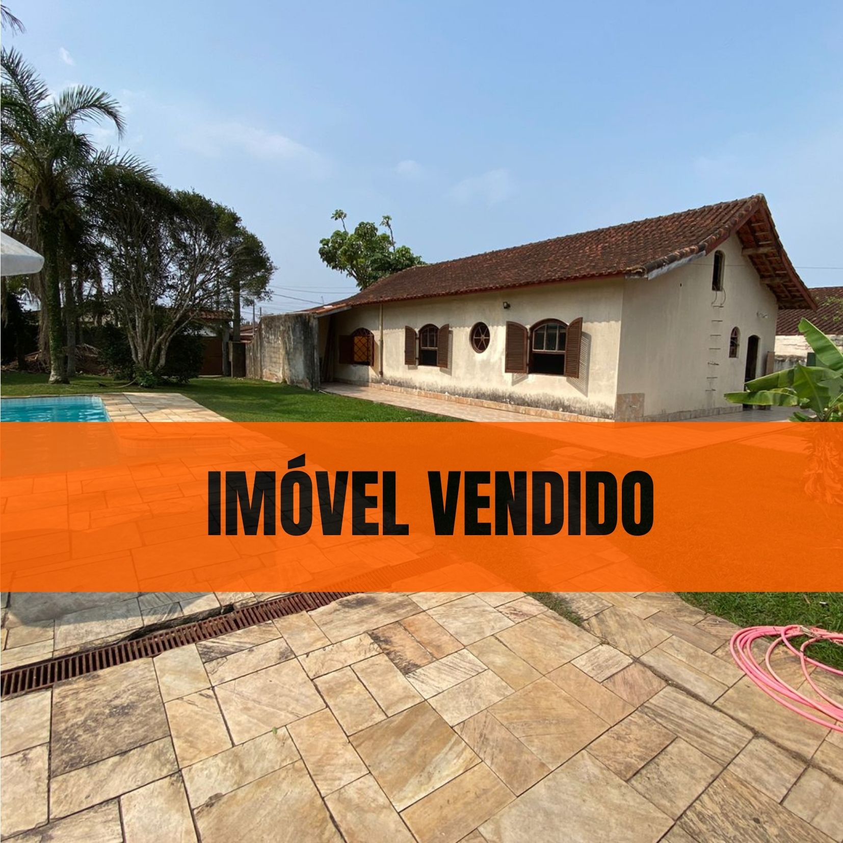 CASA NO BALNEÁRIO SAN MARCUS - LADO PRAIA À 300 M DO MAR - ITANHAÉM/SP