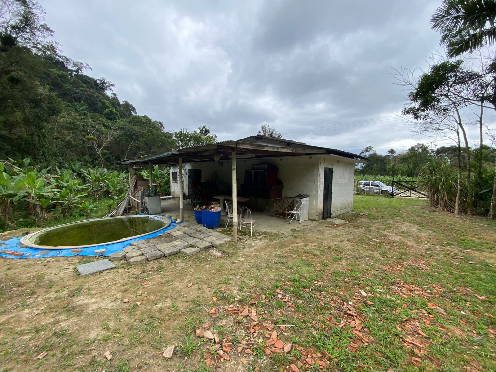 FAZENDA NO BAIRRO MAMBU - LADO MORRO À 4 KM DA RODOVIA - ITANHAÉM/SP