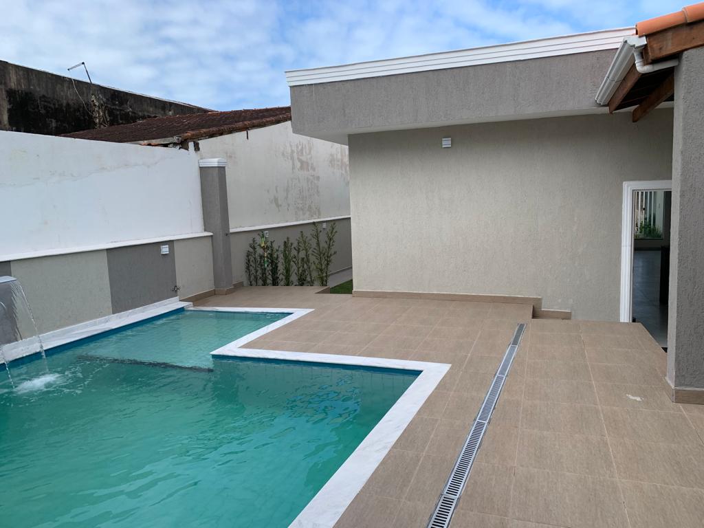CASA NOVA LADO PRAIA - ITANHAÉM/SP - LUIZAMAR ( 550 M DO MAR )