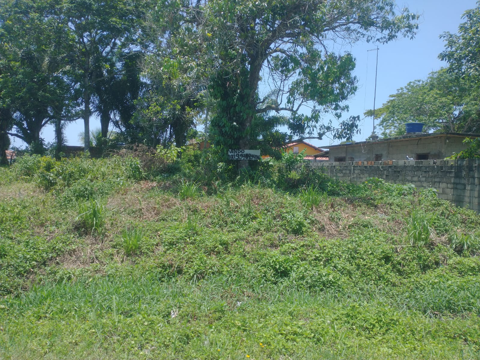 TERRENO NO JD DAS PALMEIRAS - ITANHAÉM/SP - LADO PRAIA